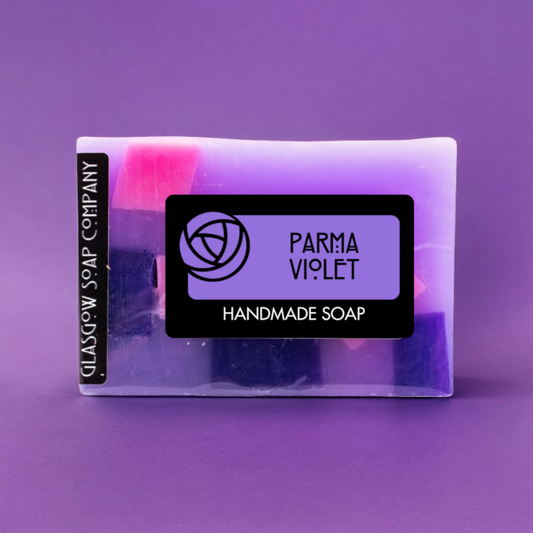 Parma Violet Handmade Soap Slice 120g