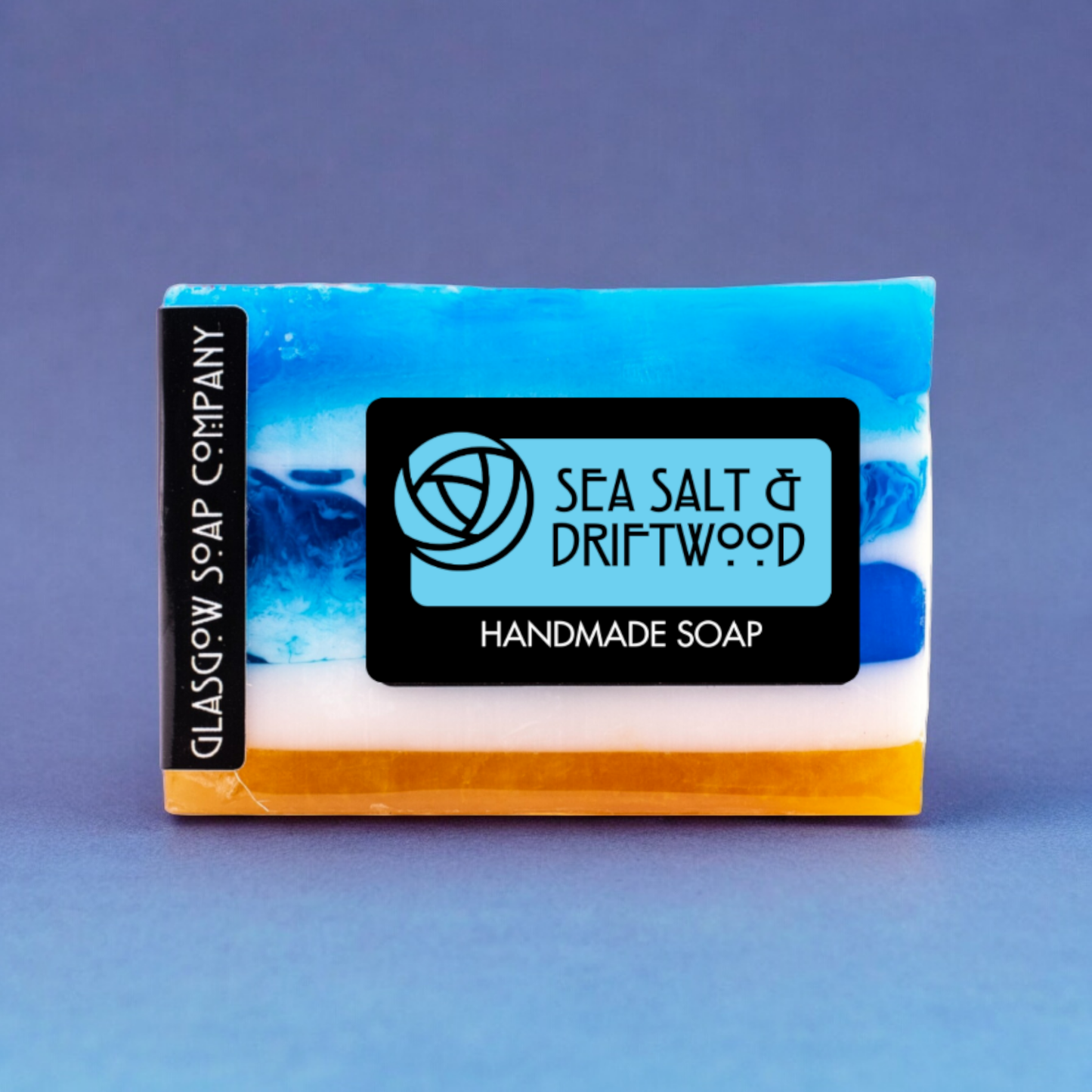 Sea Salt & Driftwood Handmade Soap Slice 120g