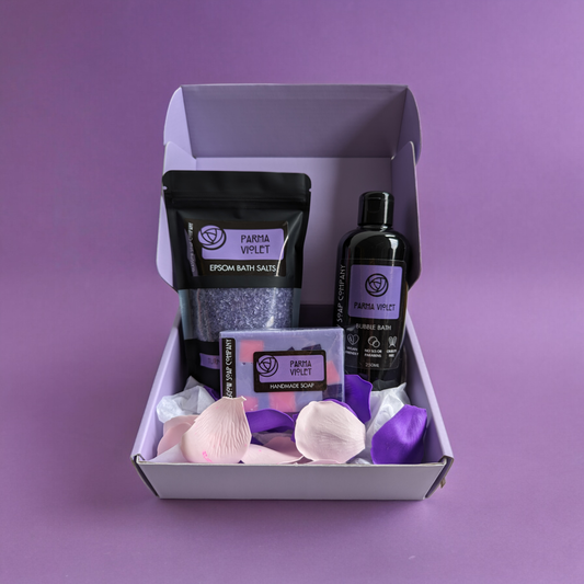 Parma Violet Medium Bath Gift Set