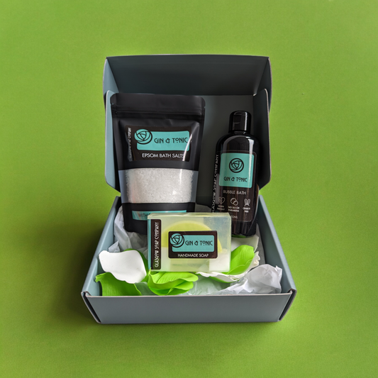 Gin & Tonic Medium Bath Gift Set