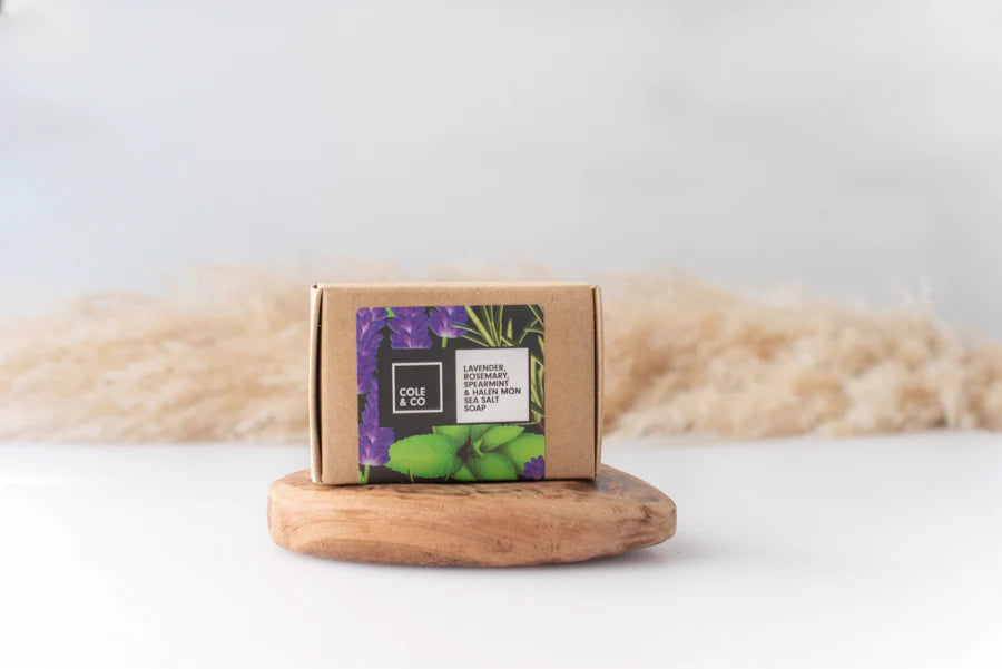 Lavender, Rosemary, Spearmint & Halen Môn Soap