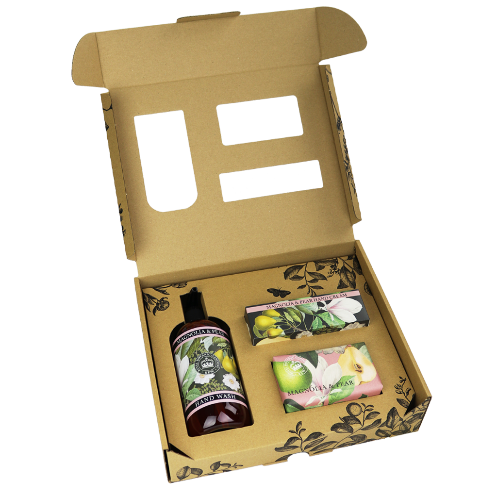 Kew Gardens Magnolia and Pear Essential Hand Care Gift Box