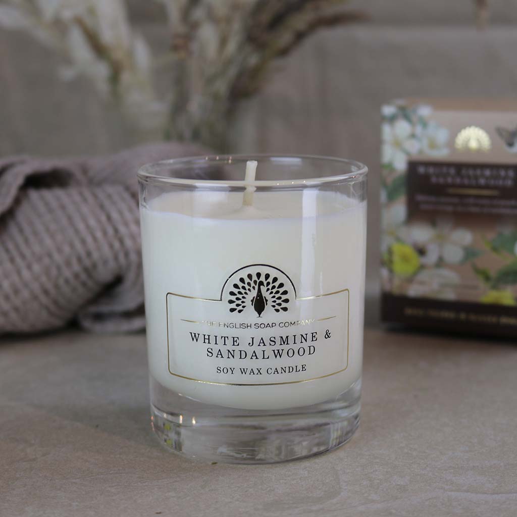 White Jasmine and Sandalwood Candle