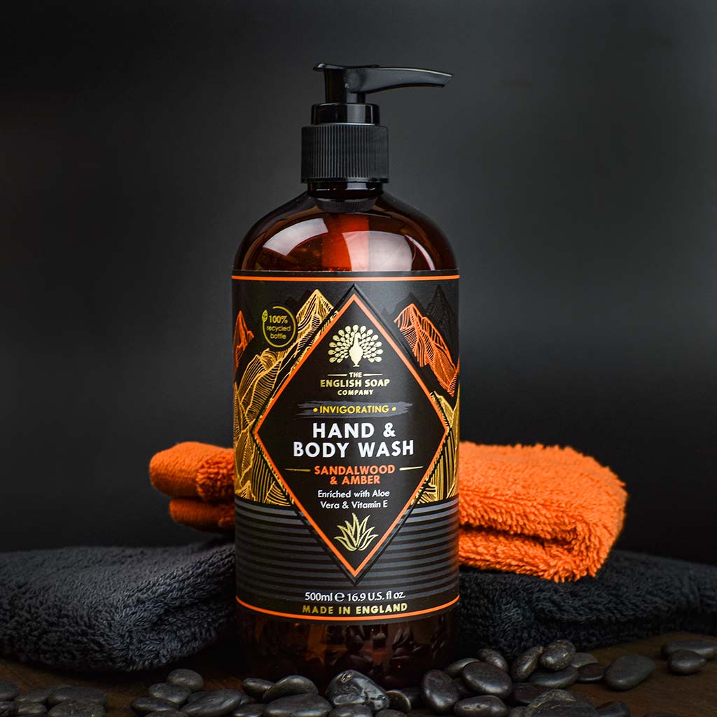 Radiant Sandalwood and Amber Hand and Body Wash