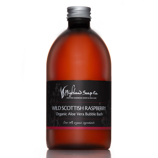 Wild Scottish Raspberry Organic Bubble Bath 500ml