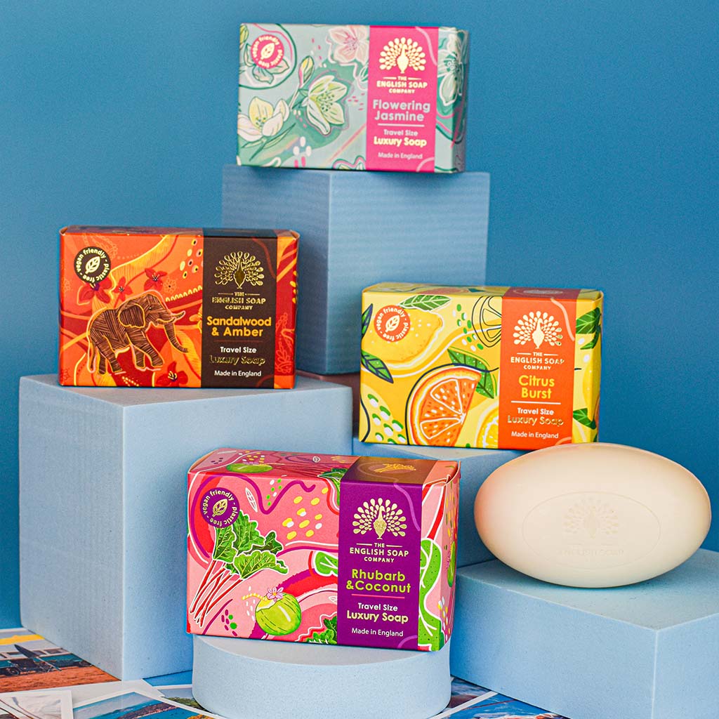 Travel Sandalwood and Amber Mini Soap