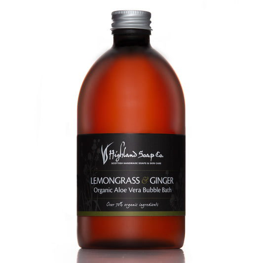 Lemongrass & Ginger Organic Bubble Bath 500ml